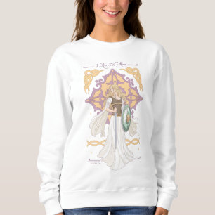 Éowyn "Ich bin kein Mann" Kampfbereit Grafik Sweatshirt