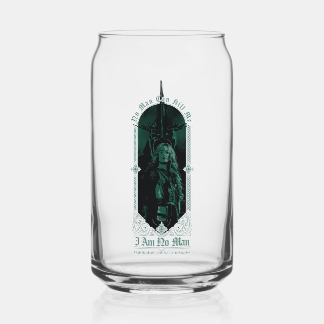 Éowyn Vs SAURON™ "I Am No Man" Rohan Graphic Dosenglas (Vorderseite)