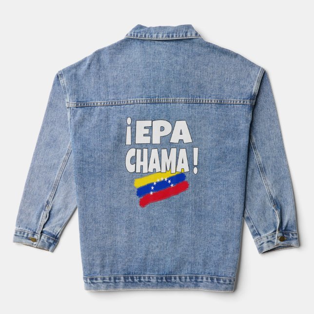 Epa Chama Venezuela Flag Flannel Venezuela (Verso)