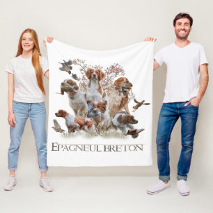 Epagneul Breton, Bretagne Spaniel Fleecedecke