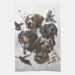 Epagneul Breton, Bretagne Spaniel Geschirrtuch