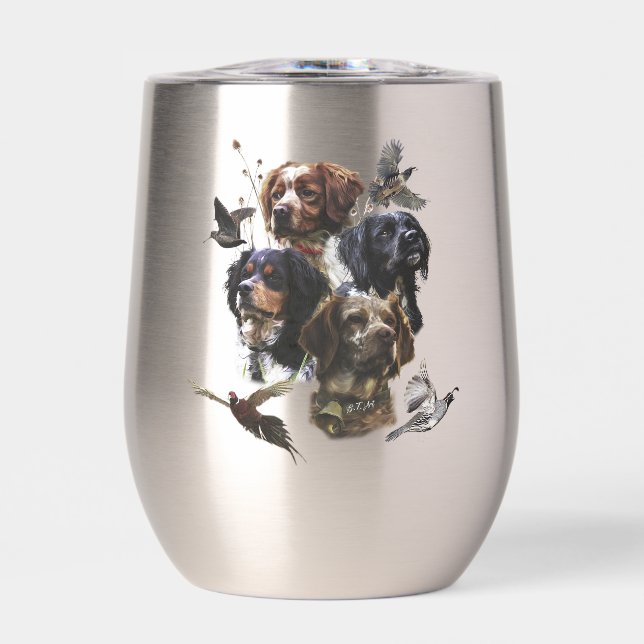 Epagneul Breton, Brittany Spaniel   (Vorderseite)