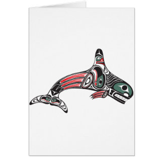 Épaulard et Eagle de Tlingit