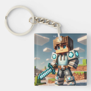 Épée diamantée de Dragon foncé de style Blocs