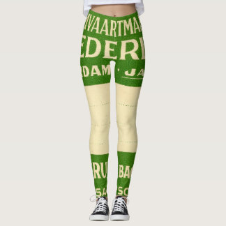 Ephemera antique 6 Leggings