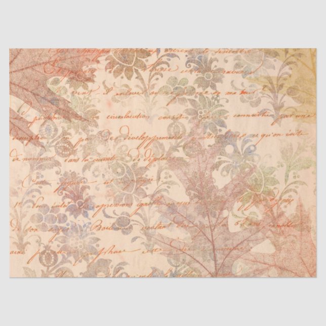 Ephemera Autumn Paper Series Design 10 Seidenpapier (Vorderseite)