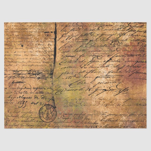 Ephemera Autumn Paper Series Design 12 Seidenpapier (Vorderseite)