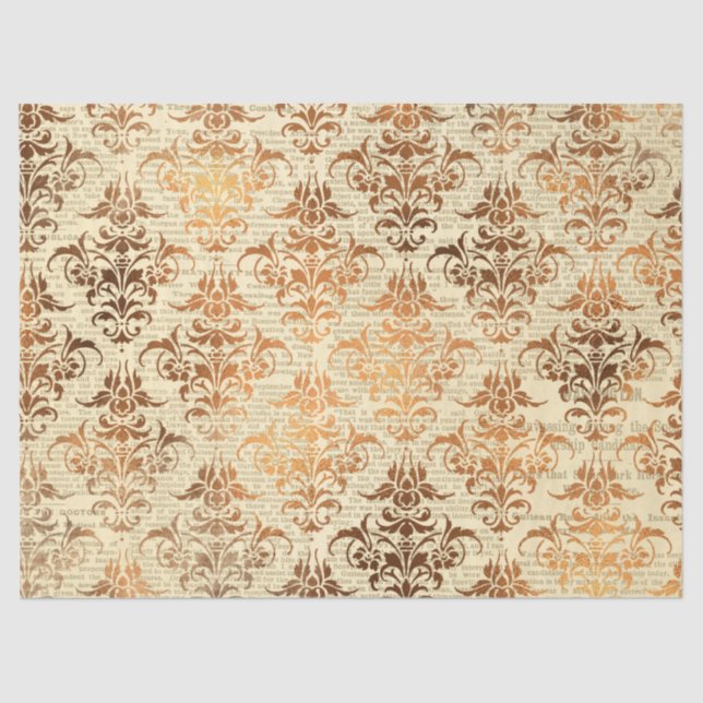 Ephemera Autumn Paper Series Design 7 Seidenpapier (Vorderseite)