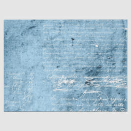 Ephemera Blue Paper Series Design 10 Seidenpapier