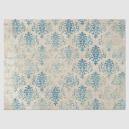Ephemera Blue Paper Series Design 19 Seidenpapier