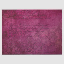 Ephemera Burgundy Paper Series Design 15 Seidenpapier