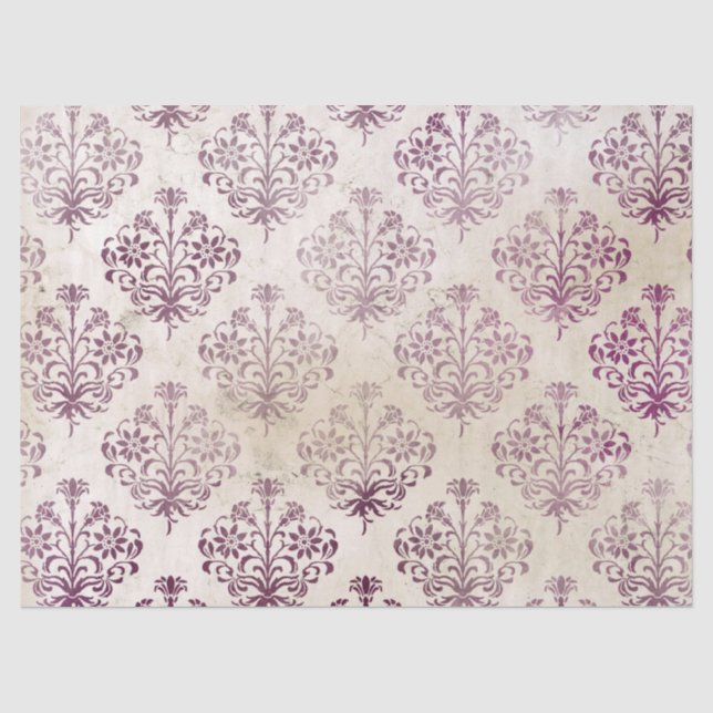 Ephemera Burgundy Paper Series Design 17 Seidenpapier (Vorderseite)