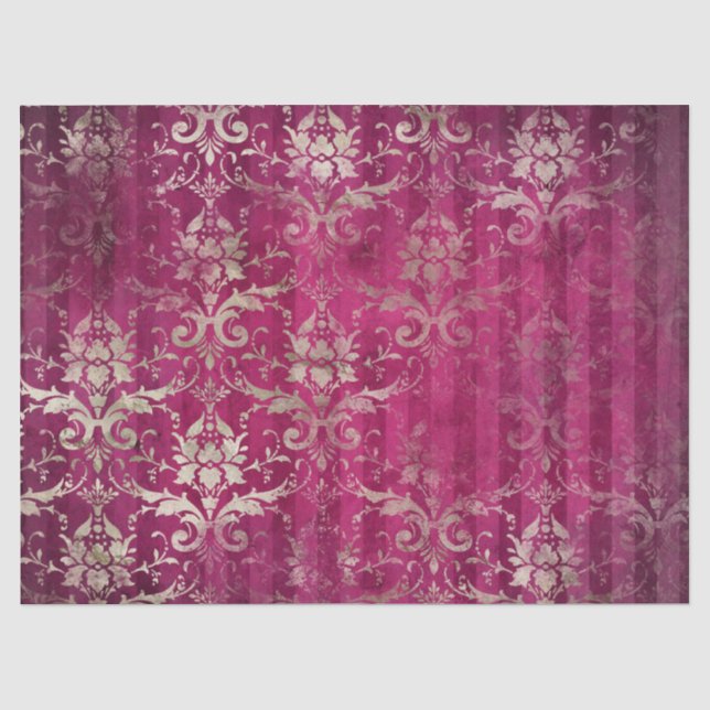 Ephemera Burgundy Paper Series Design 20 Seidenpapier (Vorderseite)