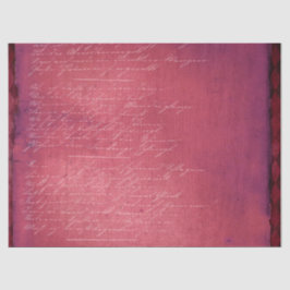 Ephemera Burgundy Paper Series Design 5 Seidenpapier