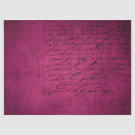 Ephemera Burgundy Paper Series Design 6 Seidenpapier