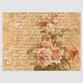 Ephemera Distressed Paper Series Design 16 Seidenpapier