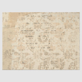 Ephemera Distressed Paper Series Design 17 Seidenpapier