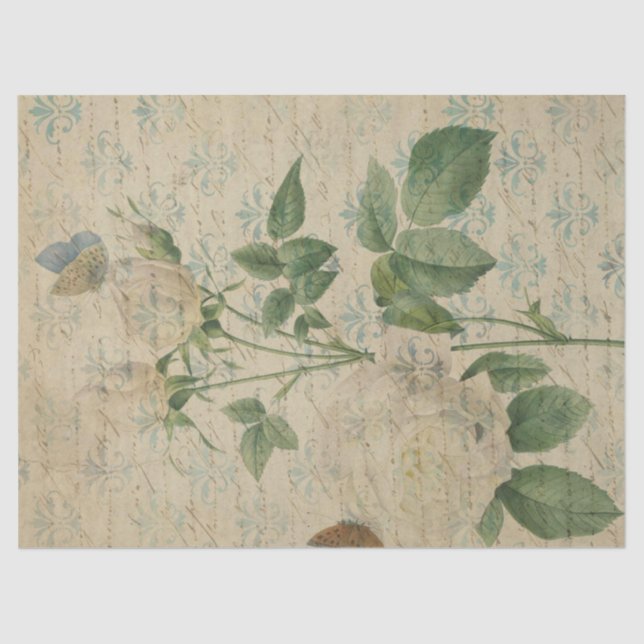 Ephemera French Paper Series Design 3 Seidenpapier (Vorderseite)