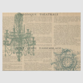 Ephemera French Paper Series Design 9 Seidenpapier
