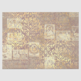 Ephemera Gold Paper Series Design 11 Seidenpapier