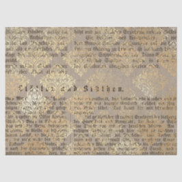 Ephemera Gold Paper Series Design 15 Seidenpapier
