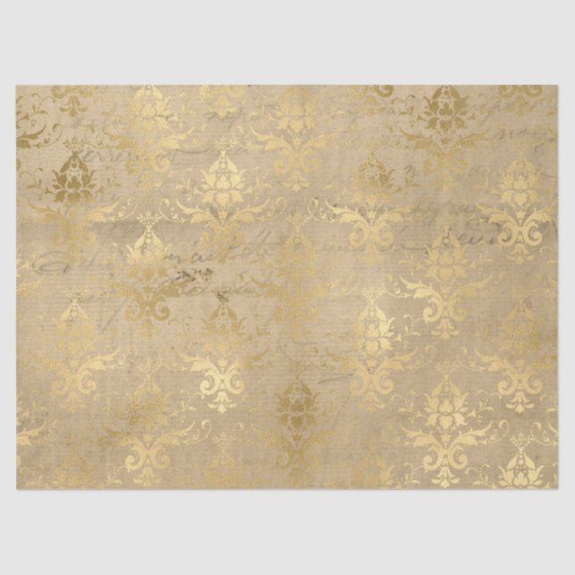 Ephemera Gold Paper Series Design 19 Seidenpapier (Vorderseite)