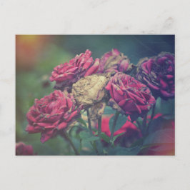 Ephemera Journal Craft Postcard Rose Postkarte