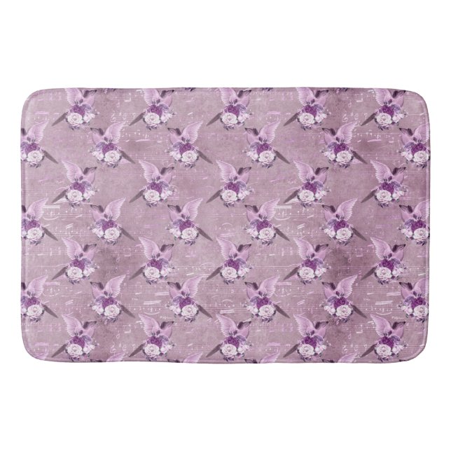 Ephemera Lavendel Paper Series Design 10 Badematte (Vorderseite)