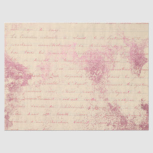 Ephemera Pink Paper Series Design 8 Seidenpapier