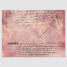 Ephemera Pink Paper Series Design 9 Seidenpapier