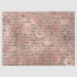 Ephemera Rose Gold Paper Series Design 11 Seidenpapier