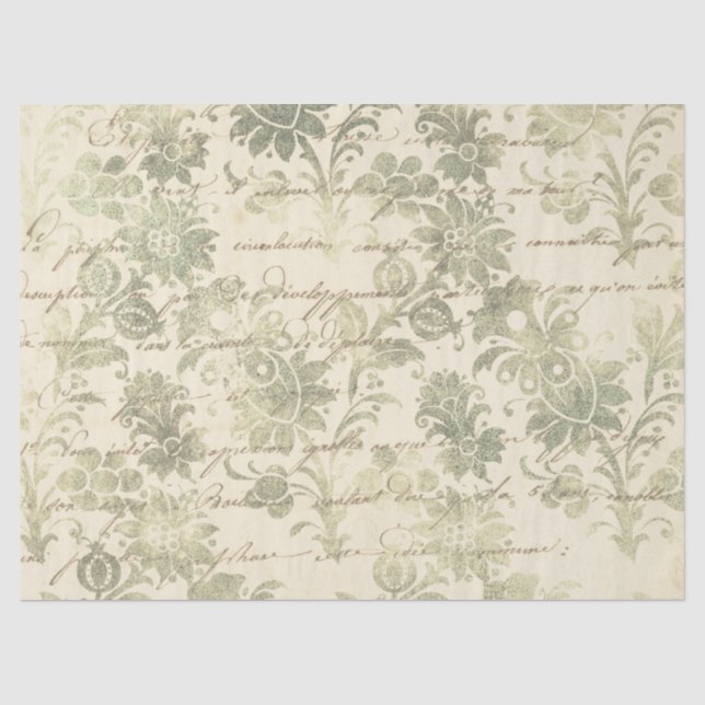Ephemera Sepia Paper Series Design 20 Seidenpapier (Vorderseite)