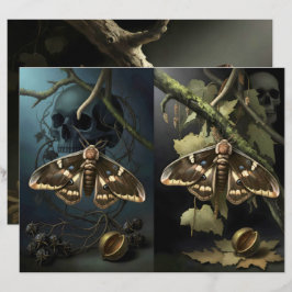 Ephemera Sheet - Woodland Moth