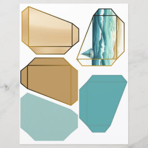 Ephemera-Taschen Scrapbooking Decoupage