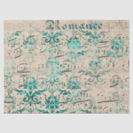 Ephemera Türkise Paper Series Design 1 Seidenpapier