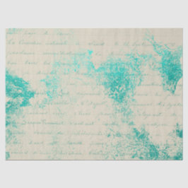 Ephemera Türkise Paper Series Design 5 Seidenpapier