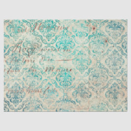 Ephemera Türkise Paper Series Design 9 Seidenpapier