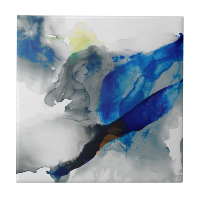 Ephemeral - Blue & Gray Fliese (Vorderseite)