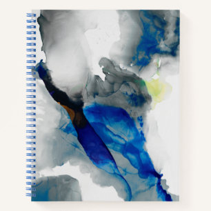 Ephemeral - Blue & Gray Notizbuch