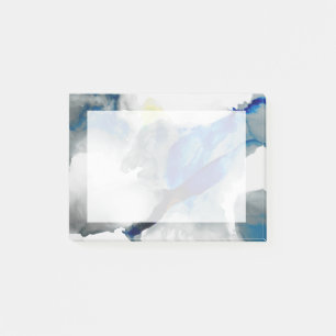 Ephemeral - Blue & Gray Post-it Klebezettel