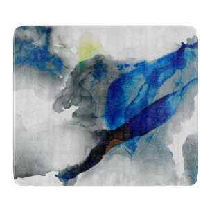 Ephemeral - Blue & Gray Schneidebrett