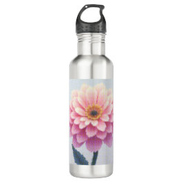 Ephemeral Petal Sketch Edelstahlflasche