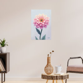 Ephemeral Petal Sketch Poster