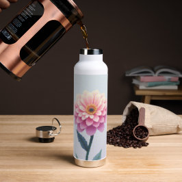 Ephemeral Petal Sketch Trinkflasche
