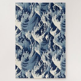 Ephemische Wappen: Hokusai Waves remaged