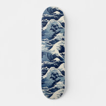 Ephemische Wappen: Hokusai Waves remaged