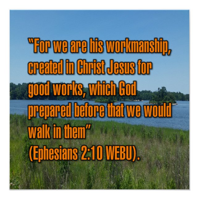 Epheser 2:10 WEBU Poster (Vorderseite)