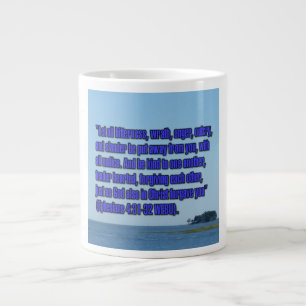 Epheser 4:31-32 WEBU Mug Jumbo-Tasse