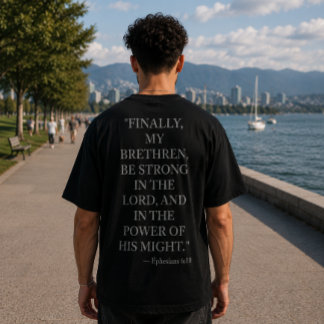 Epheser 6:10 T-Shirt | Stark im Herrn sein