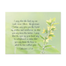 Ephesianer 1:17-18 Geist der Weisheit und Offenbar